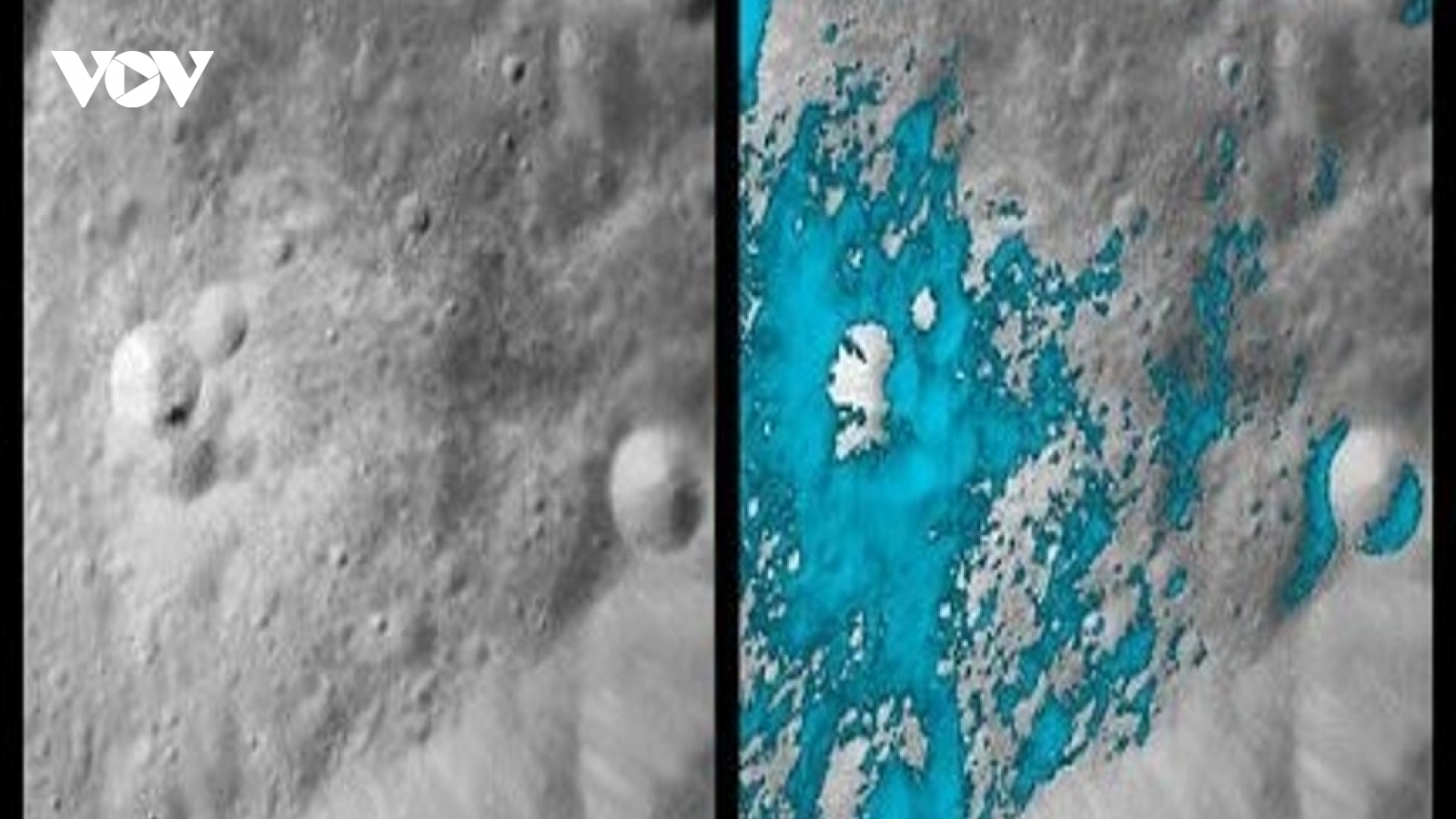 NASA công bố phát hiện tìm thấy nước trên Mặt Trăng