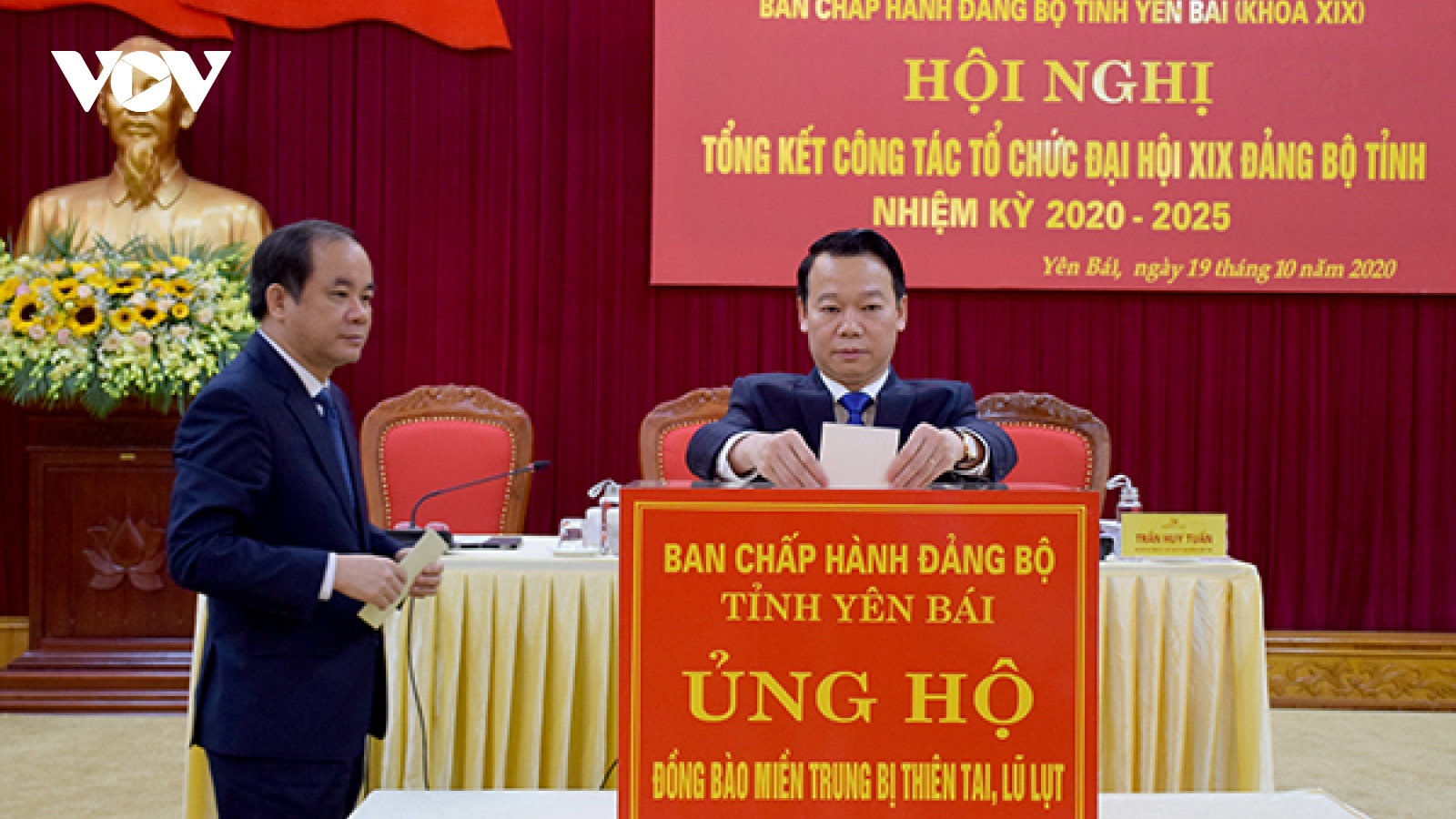 Tỉnh ủy Yên Bái kêu gọi ủng hộ đồng bào miền Trung