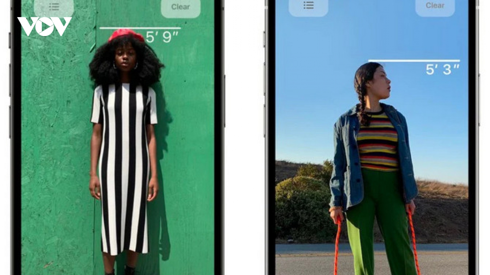 iPhone 12 có tính năng đo chiều cao con người