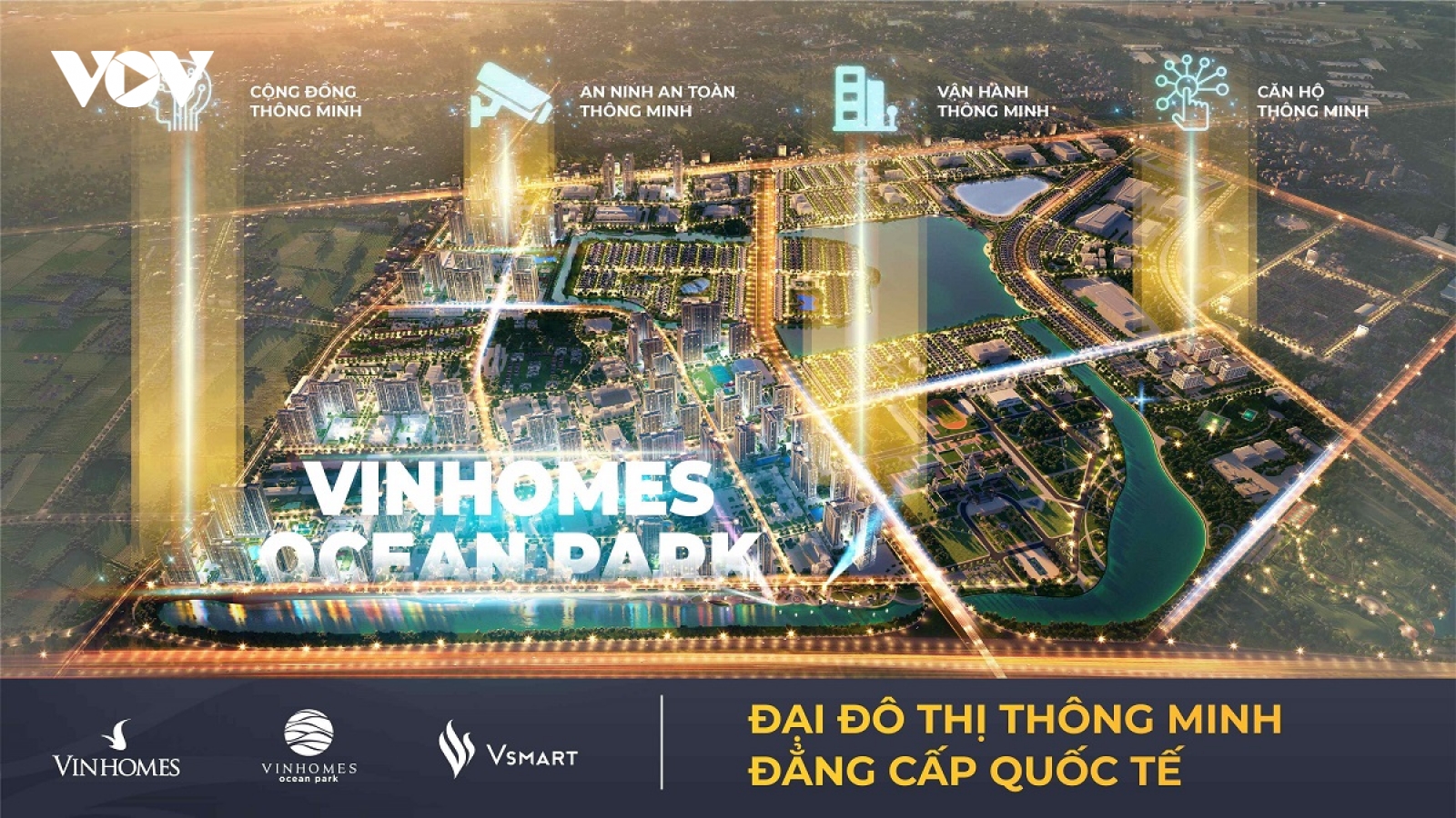 Vinhomes Ocean Park đạt giải thưởng danh giá nhất của "Thành phố thông minh 2020"