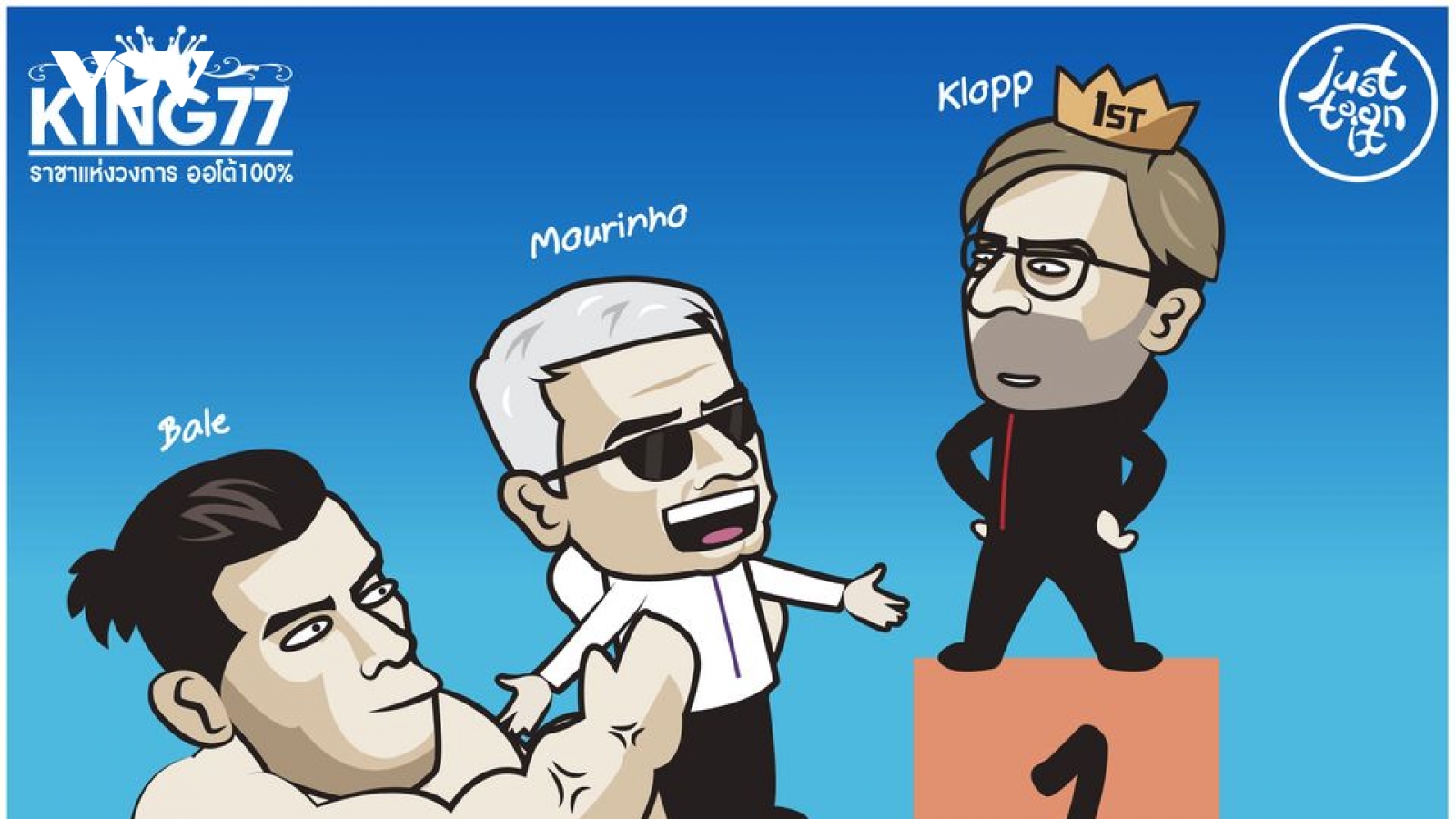 Biếm họa 24h: Bale "bế" Mourinho lên top 2, Solskjaer thâm tím mặt mày