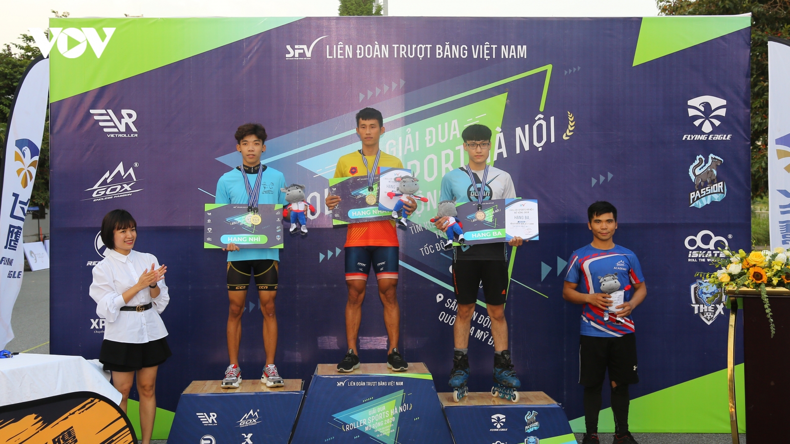 Những khoảnh khắc ấn tượng ở giải trượt patin Roller Sports Hà Nội 2020