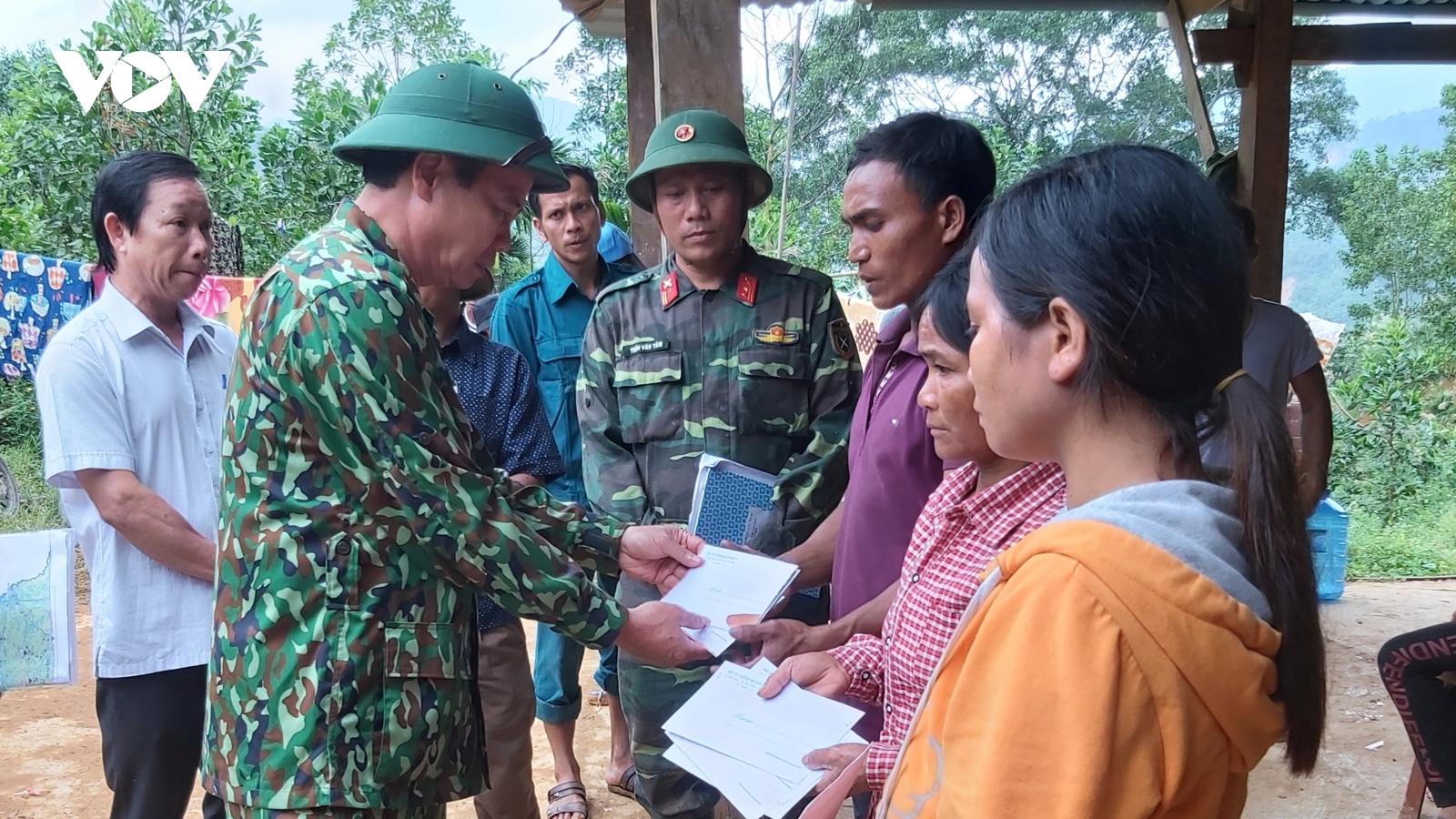 Quân khu 5 mở rộng tìm kiếm nạn nhân tại Trà Leng, hỗ trợ bà con xã Trà Vân