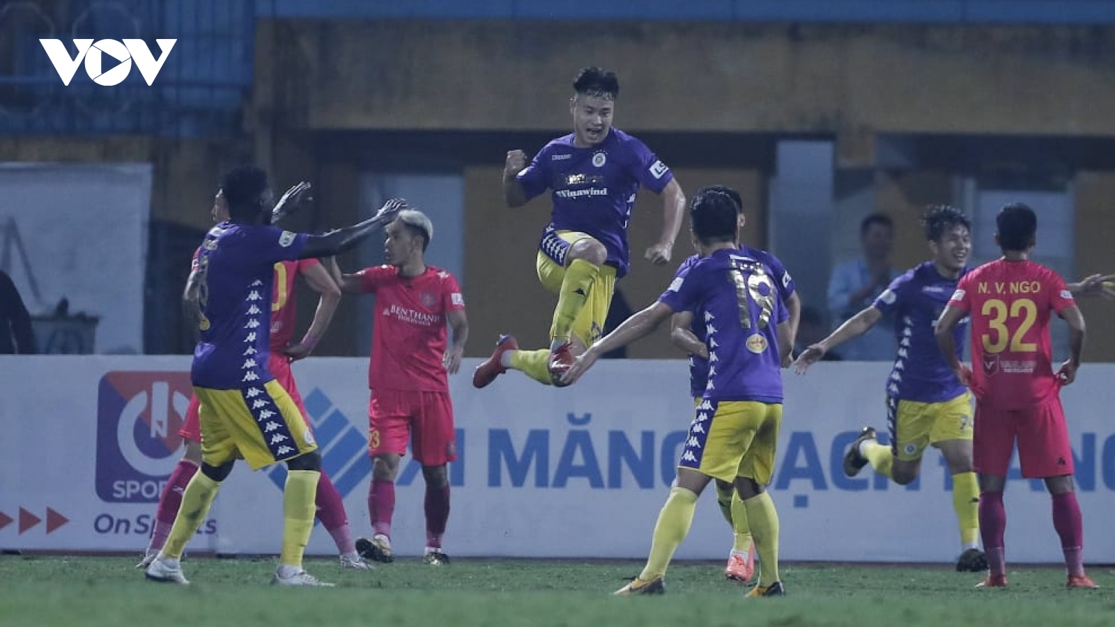 Hà Nội FC đạt cột mốc 600 bàn thắng ở đấu trường V-League 