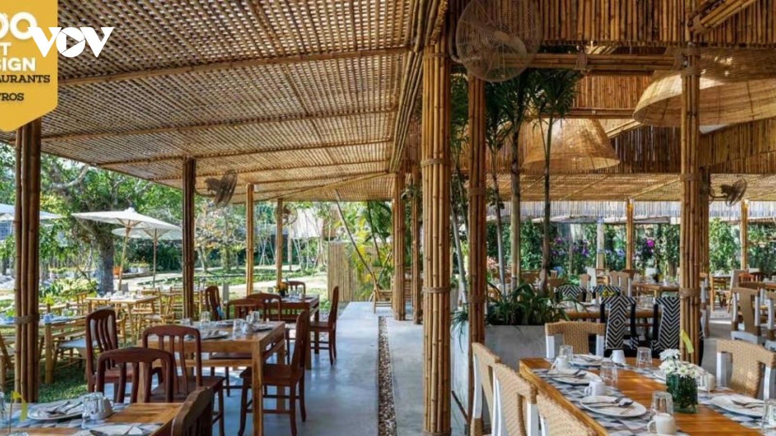 Ngắm nhà hàng trúc đặc biệt ở Thái Lan