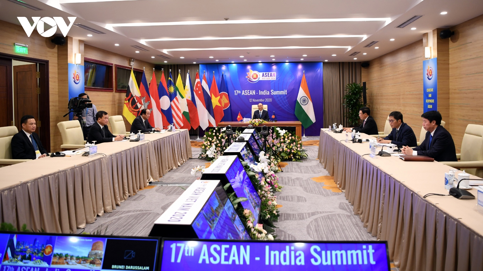 Ấn Độ sẵn sàng cùng ASEAN hợp tác, phấn đấu vì Biển Đông hòa bình, ổn định