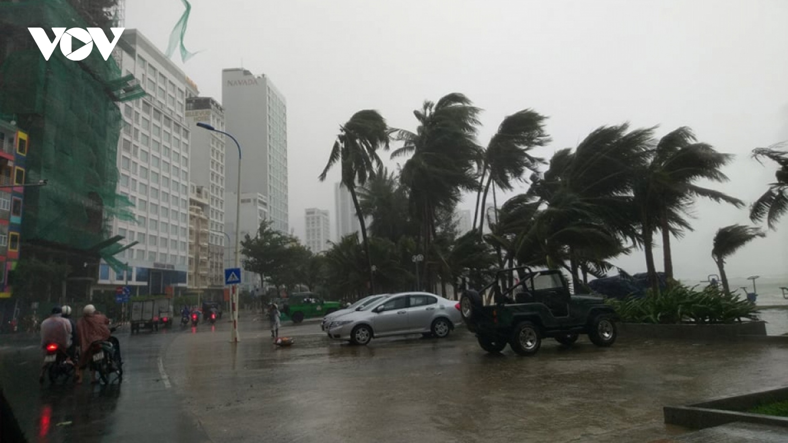 First photos show Storm Etau hitting south-central coastal areas