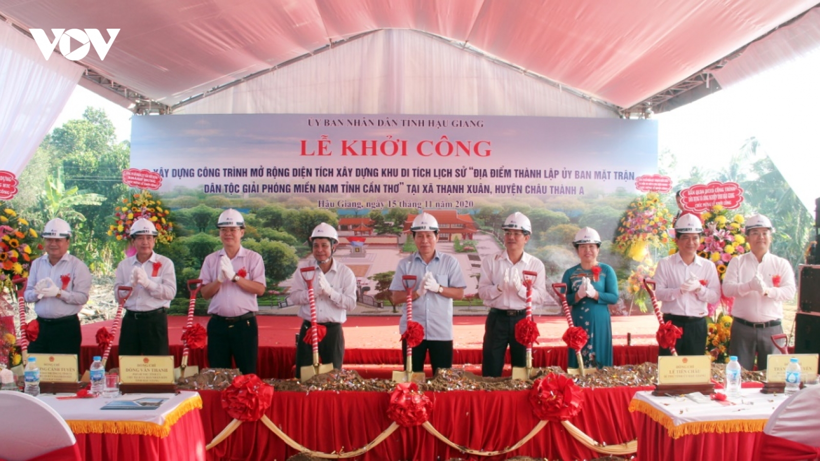 Khởi công mở rộng Khu di tích lịch sử kỷ niệm 90 năm ngày truyền thống MTTQ Việt Nam