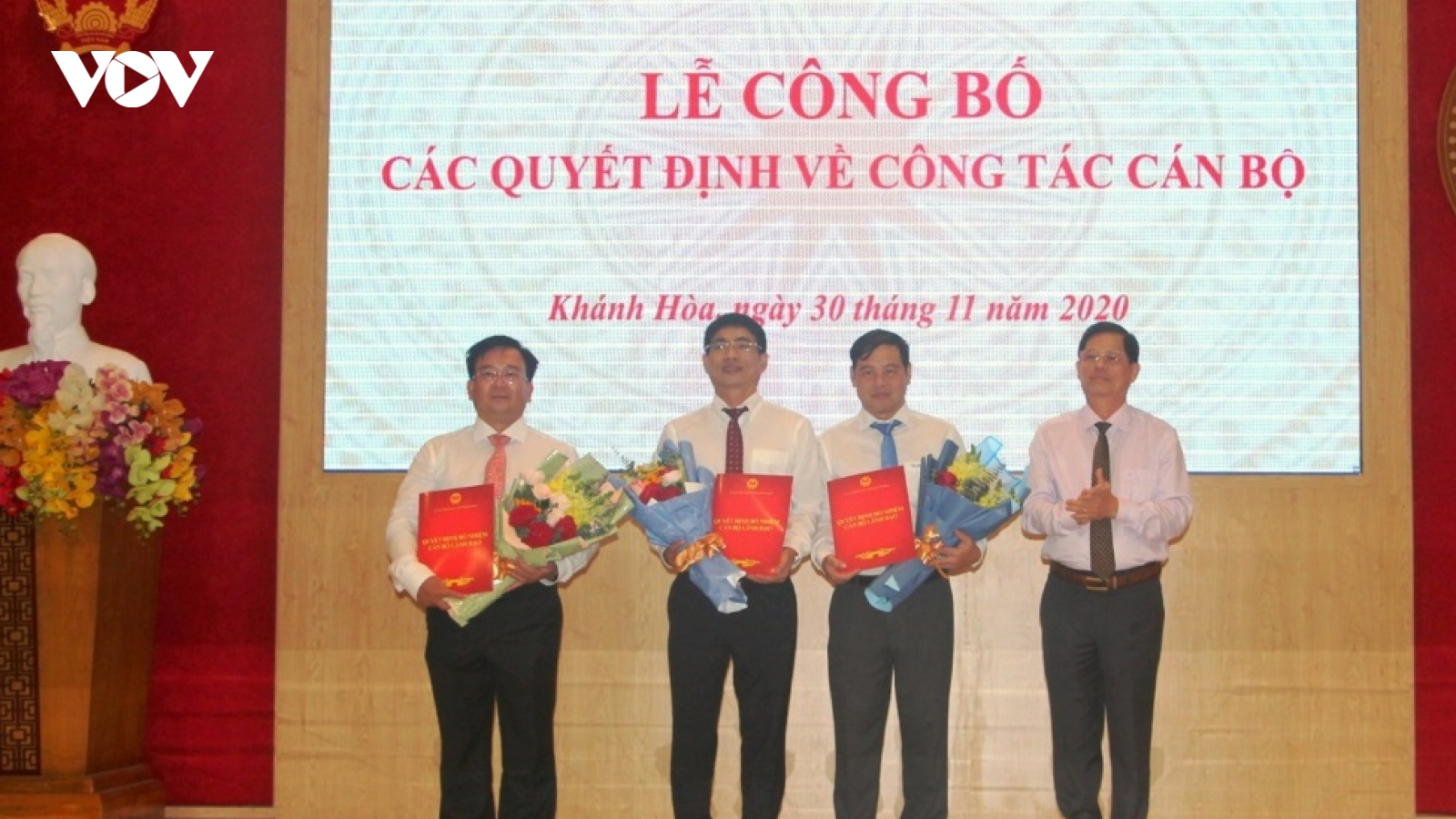 Bổ nhiệm lãnh đạo chủ chốt 6 sở, ngành tại Khánh Hòa