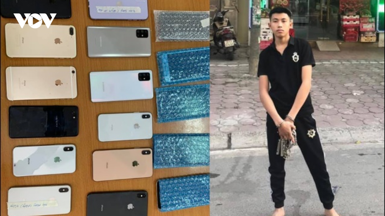 Khởi tố thanh niên 18 tuổi gây ra một loạt vụ cướp giật điện thoại tại Hà Nội