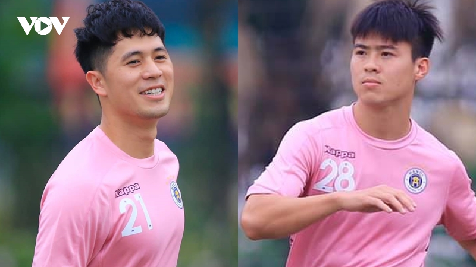Hà Nội FC chào đón Đình Trọng và Duy Mạnh trở lại sau chấn thương
