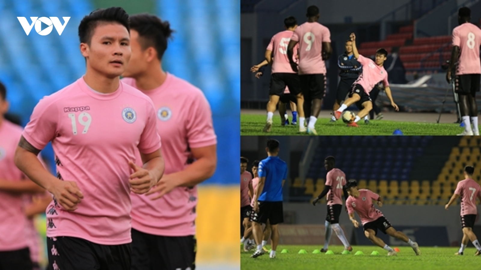 Mang lực lượng hùng hậu tới Quảng Ninh, Hà Nội FC sẵn sàng tranh ngôi vô địch