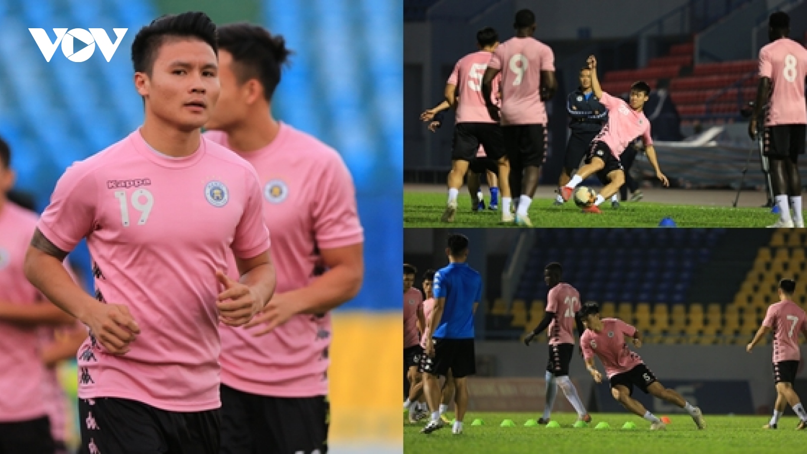 Mang lực lượng hùng hậu tới Quảng Ninh, Hà Nội FC sẵn sàng tranh ngôi vô địch