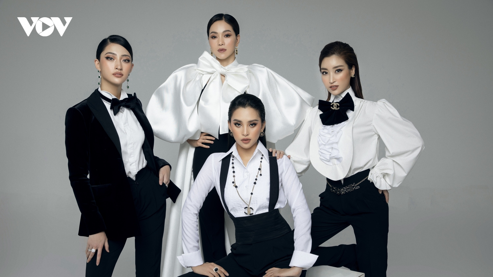 Hoa hậu Mỹ Linh, Tiểu Vy, Thùy Linh đầy cá tính khi diện menswear