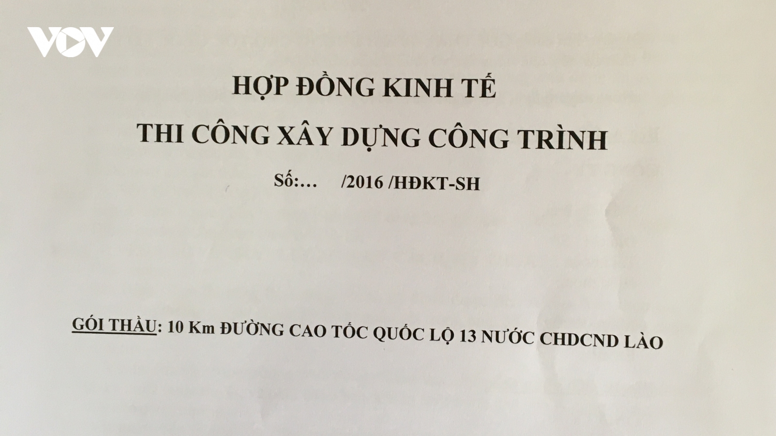 Cảnh báo doanh nghiệp Việt mắc bẫy “dự án ma” tại Lào