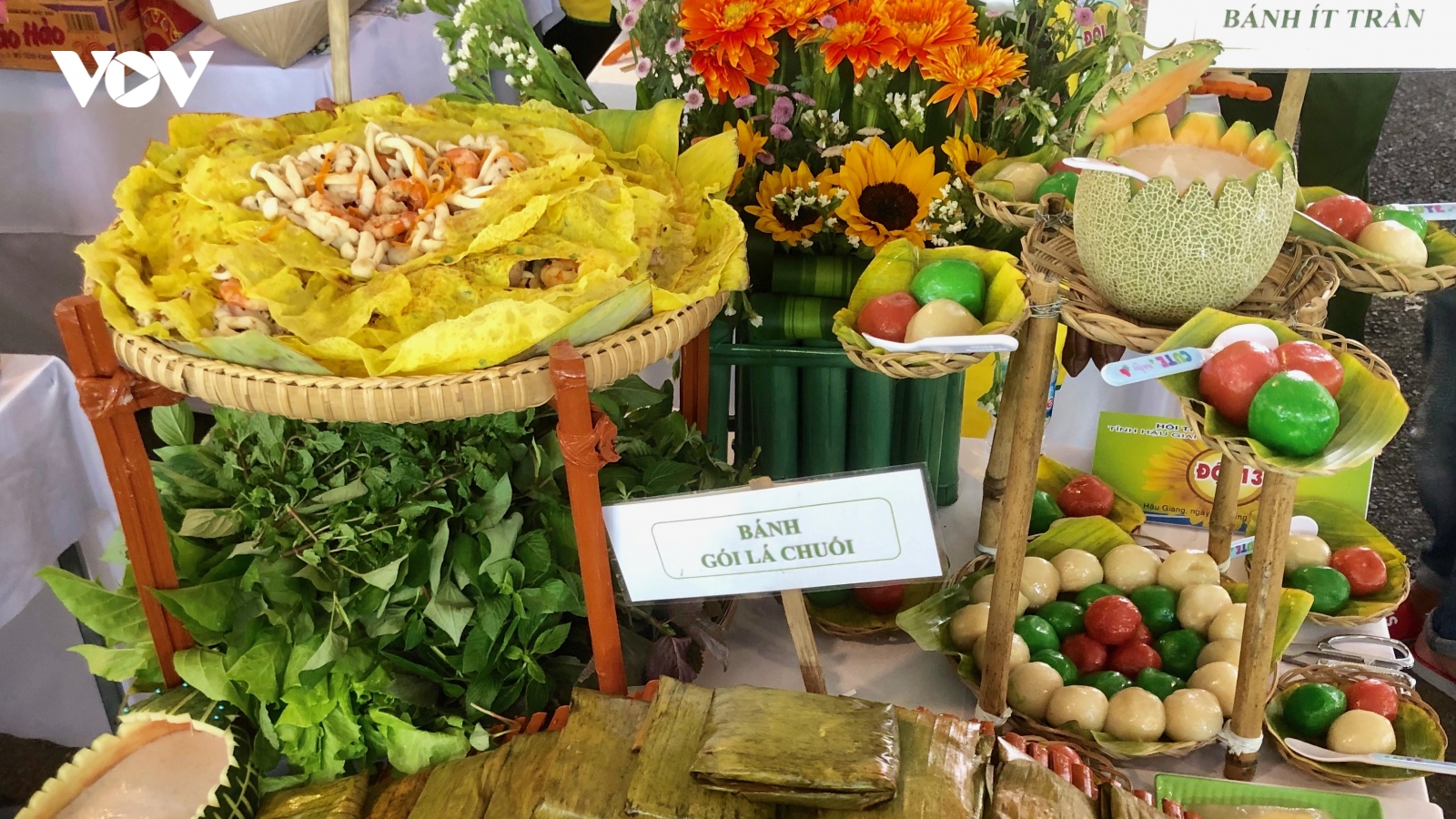 Hương vị Nam bộ tại hội thi Bánh dân gian Hậu Giang 