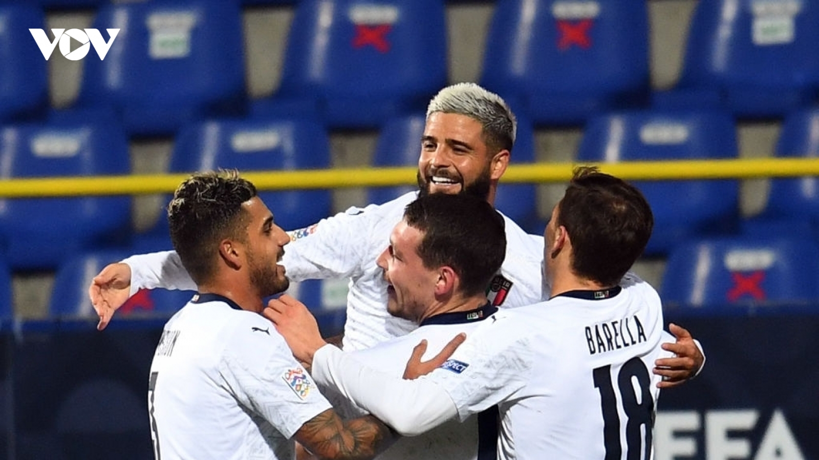 Hạ đẹp Bosnia & Herzegovina, Italia đoạt vé vào VCK Nations League 2020/2021