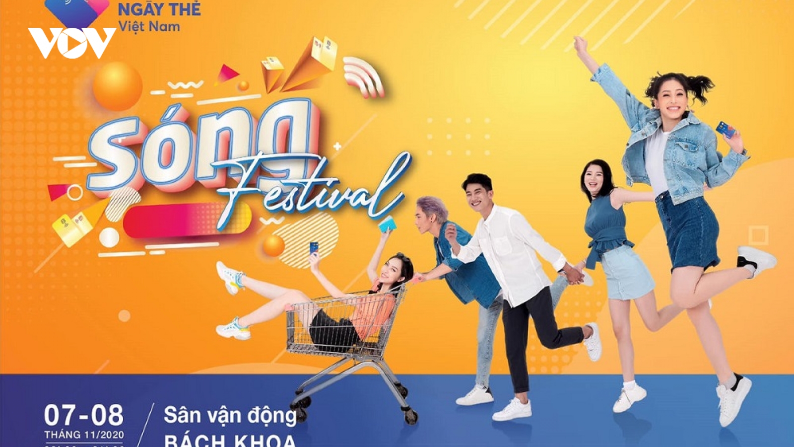 “Lễ hội sóng” – Sự kiện lần đầu tiên thanh toán hoàn toàn không dùng tiền mặt