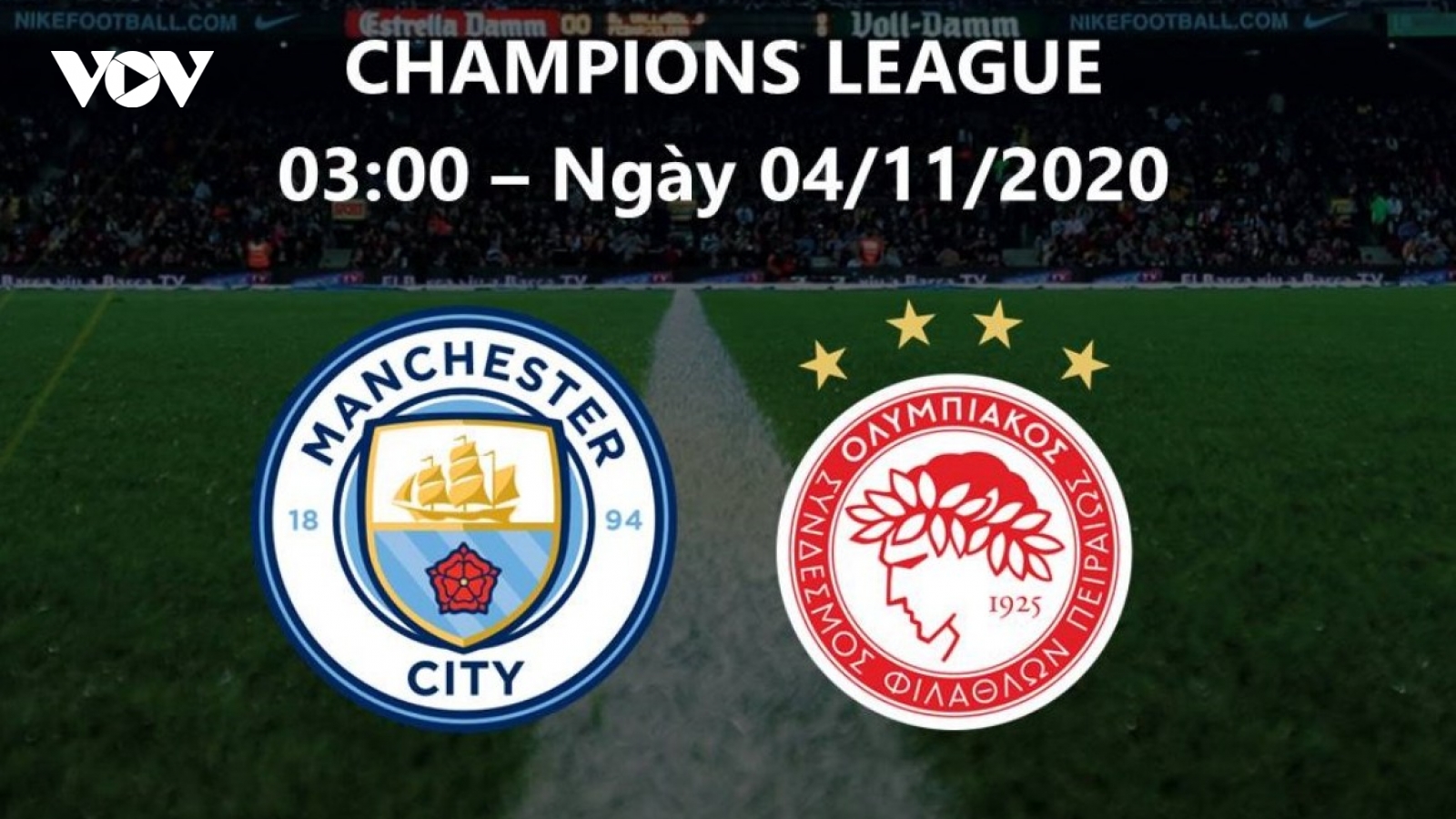 Man City – Olympiacos: Tiếp đà chiến thắng