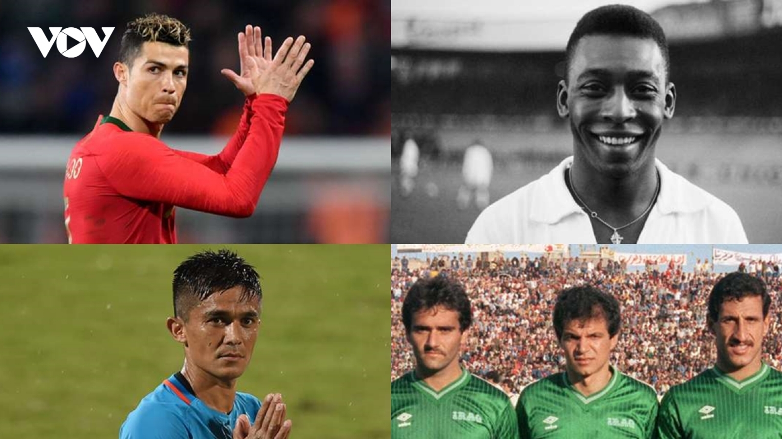 Top 10 chân sút xuất sắc nhất ĐTQG trên toàn thế giới: Ronaldo thua một người