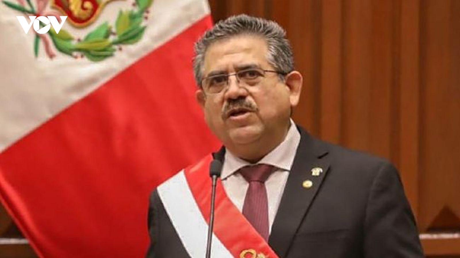 Tổng thống Peru từ chức chỉ sau 6 ngày nắm quyền