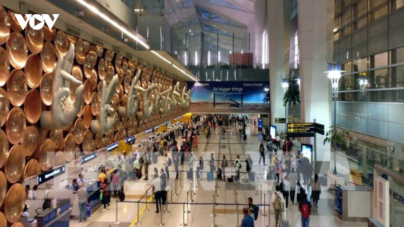 Sân bay New Delhi siết chặt an ninh vì lời đe dọa khủng bố