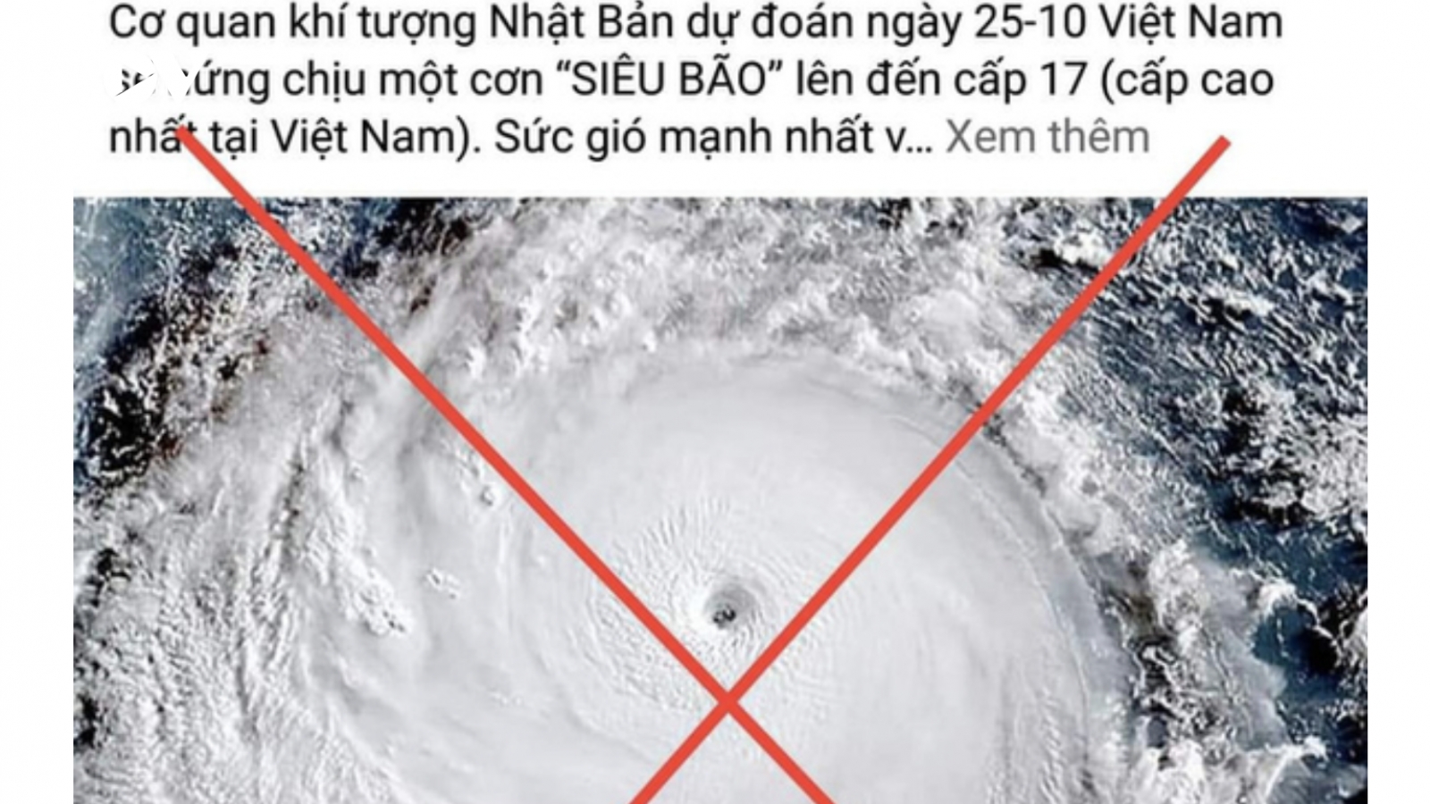 Xử lý nghiêm việc đưa tin bão lụt sai sự thật trên mạng xã hội