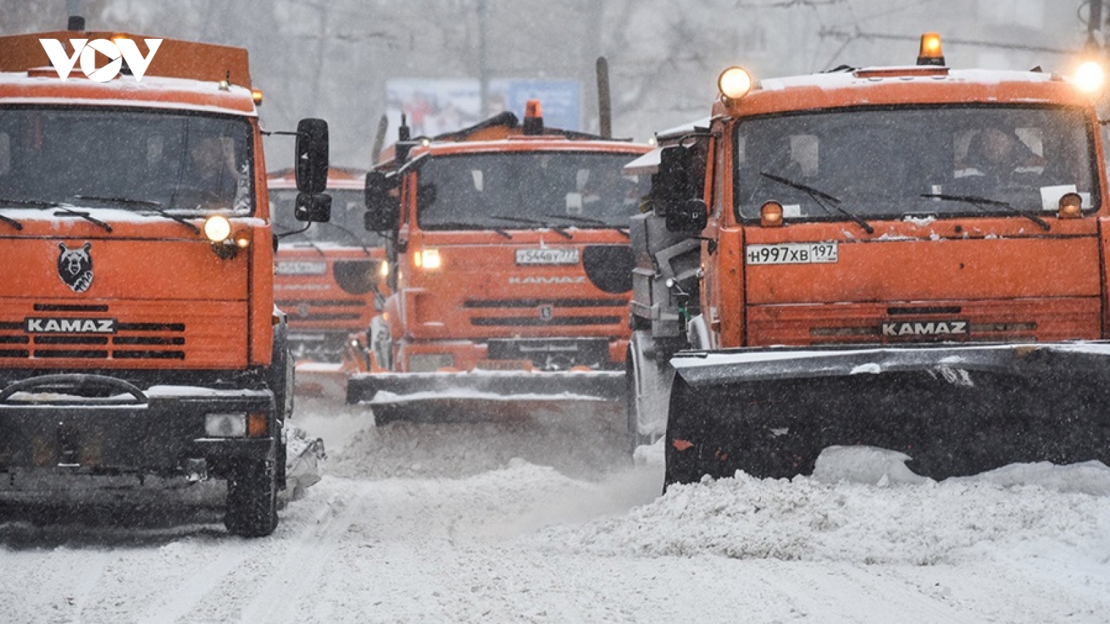 Bí kíp giúp người Moscow (Nga) đối phó với tuyết và băng mỗi mùa đông