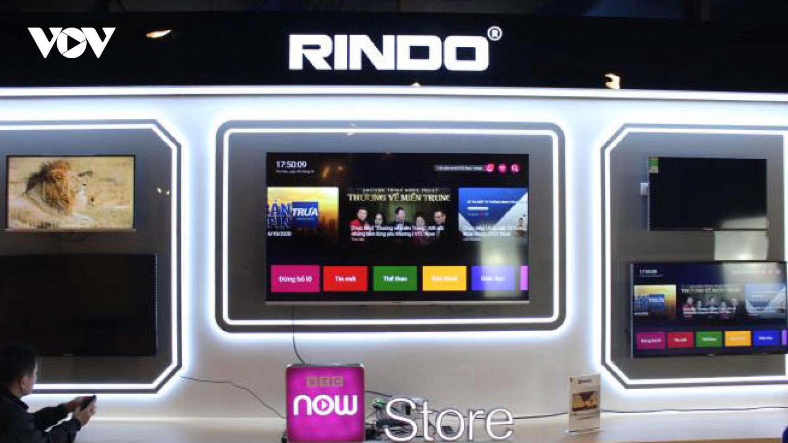 Ra mắt VTC Now Rindo - TV thông minh đầu tiên tại Việt Nam