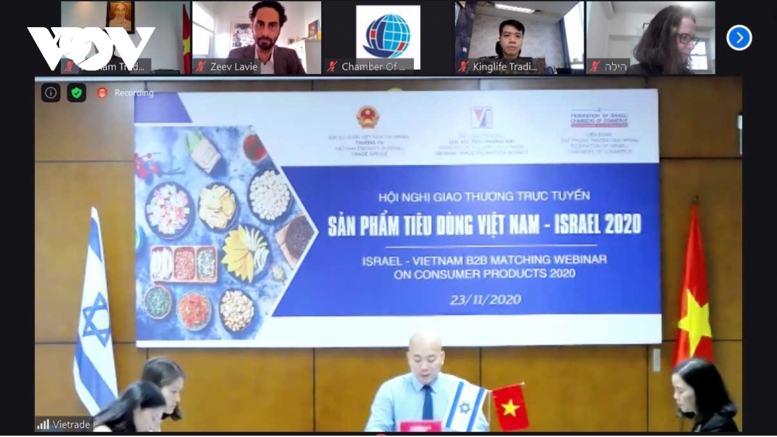 Vietnamese and Israeli enterprises seek to intensify trade exchange