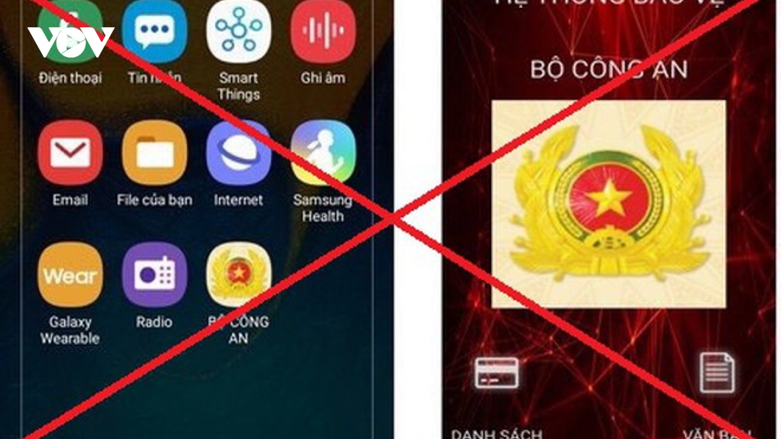 Cảnh báo ứng dụng mạo danh Bộ Công an