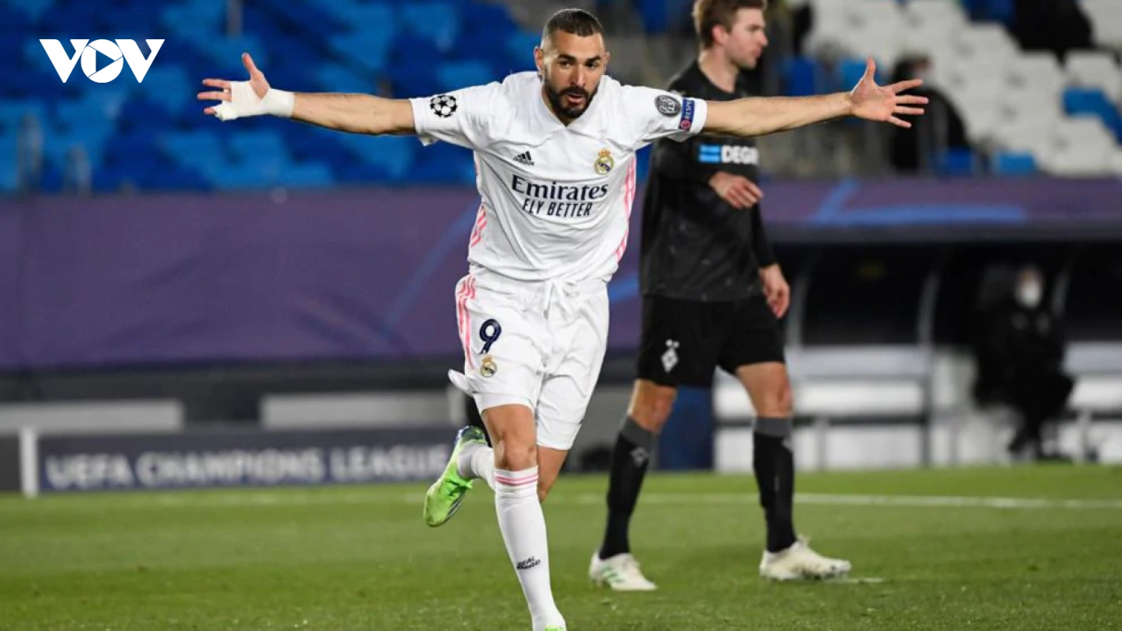 Thắng dễ Monchengladbach, Real Madrid tiến vào vòng 1/8 Champions League