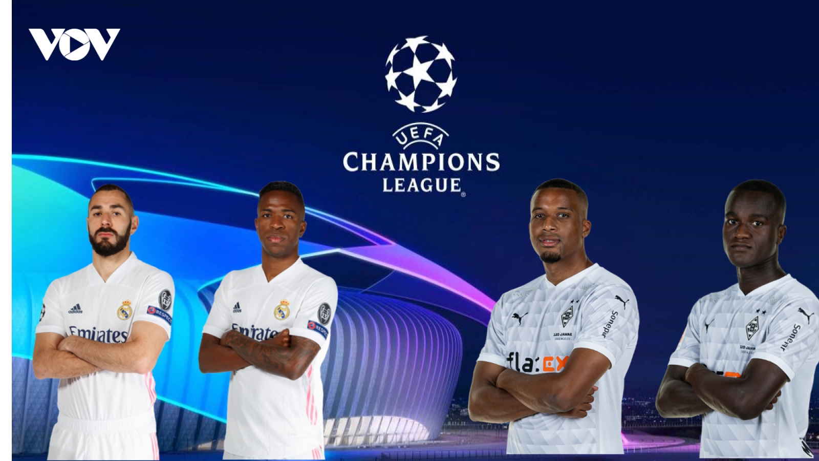 Dự đoán kết quả, đội hình xuất phát trận Real Madrid - M'gladbach