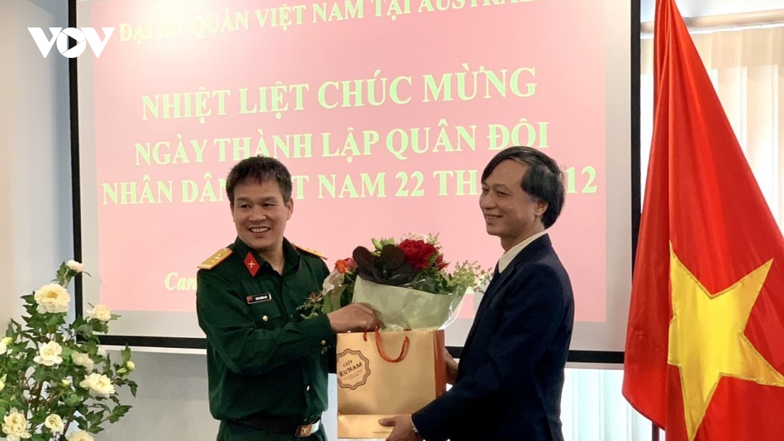 Kỷ niệm 76 năm ngày thành lập Quân đội Nhân dân Việt Nam tại Australia