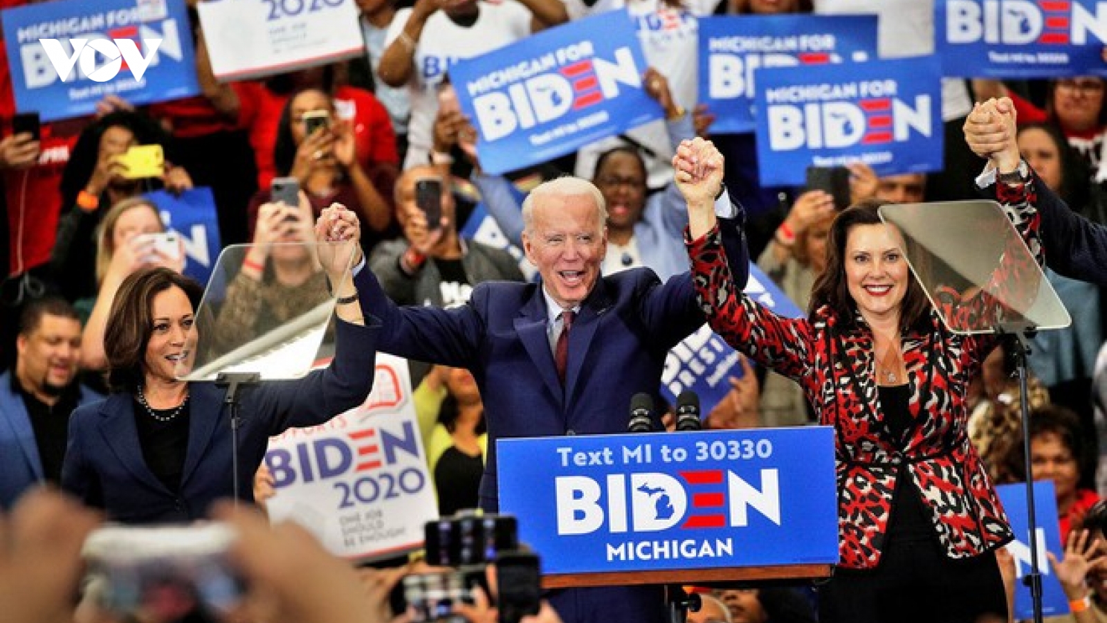 Tỷ lệ ủng hộ ông Biden cao hơn mức kỷ lục của ông Trump