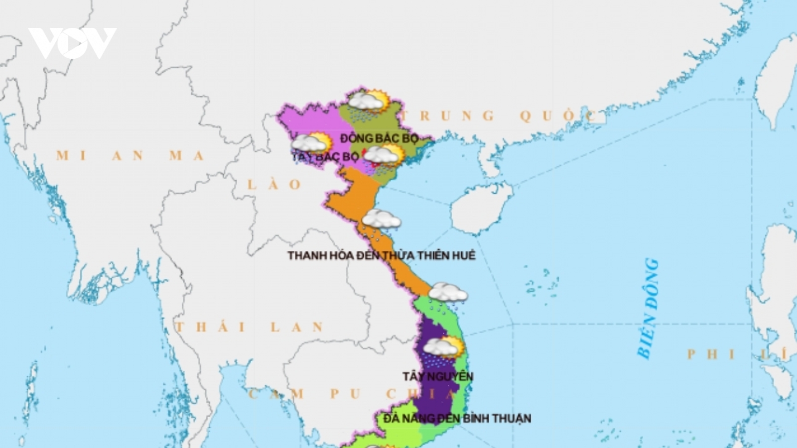 Dự báo thời tiết hôm nay: Miền Bắc trời rét, trưa chiều hửng nắng