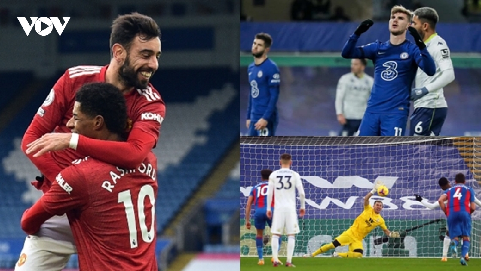 Chelsea và Leicester sảy chân, MU chưa đá đã hưởng lợi