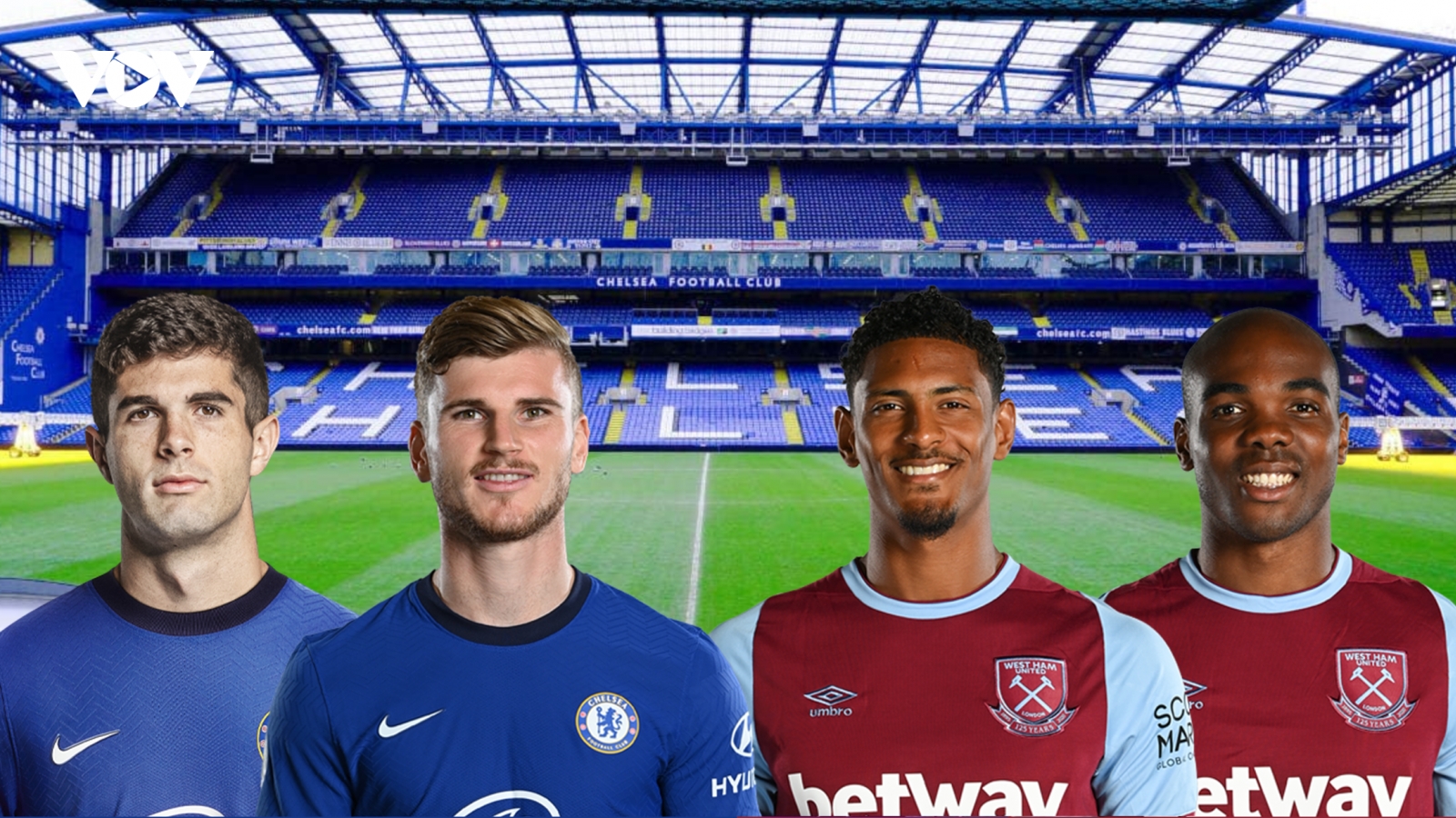 Thông tin lực lượng, dự đoán tỷ số Chelsea - West Ham