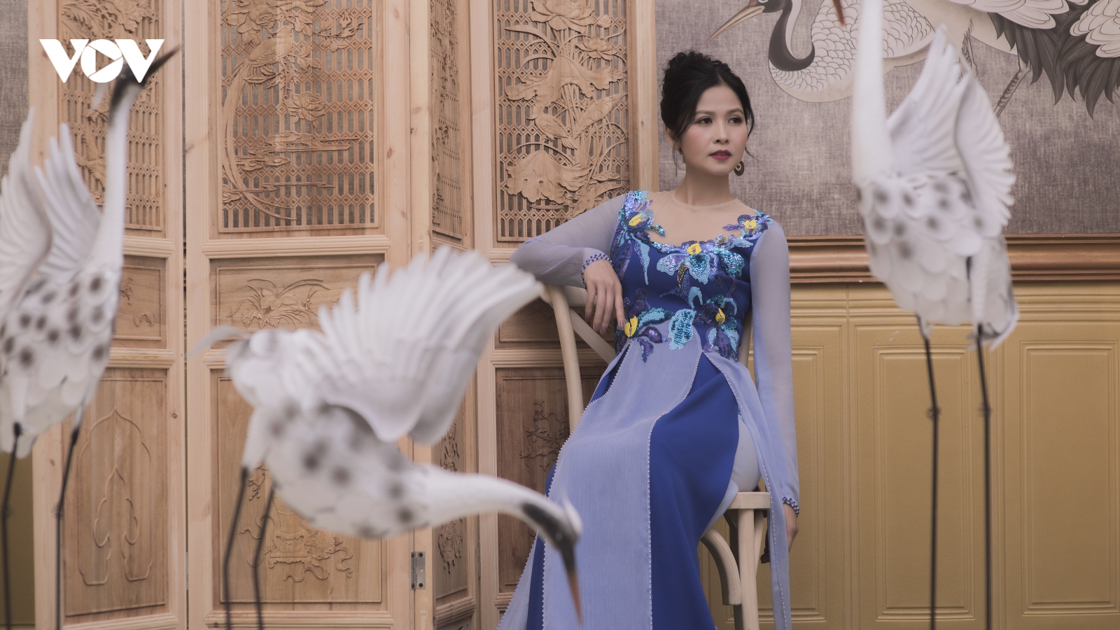 Diễn viên Thúy Hà “Về nhà đi con” tái xuất xinh đẹp với áo dài hậu ly hôn