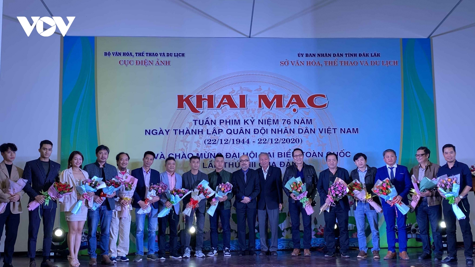 Khai mạc Tuần lễ phim kỷ niệm 76 năm thành lập QĐND Việt Nam