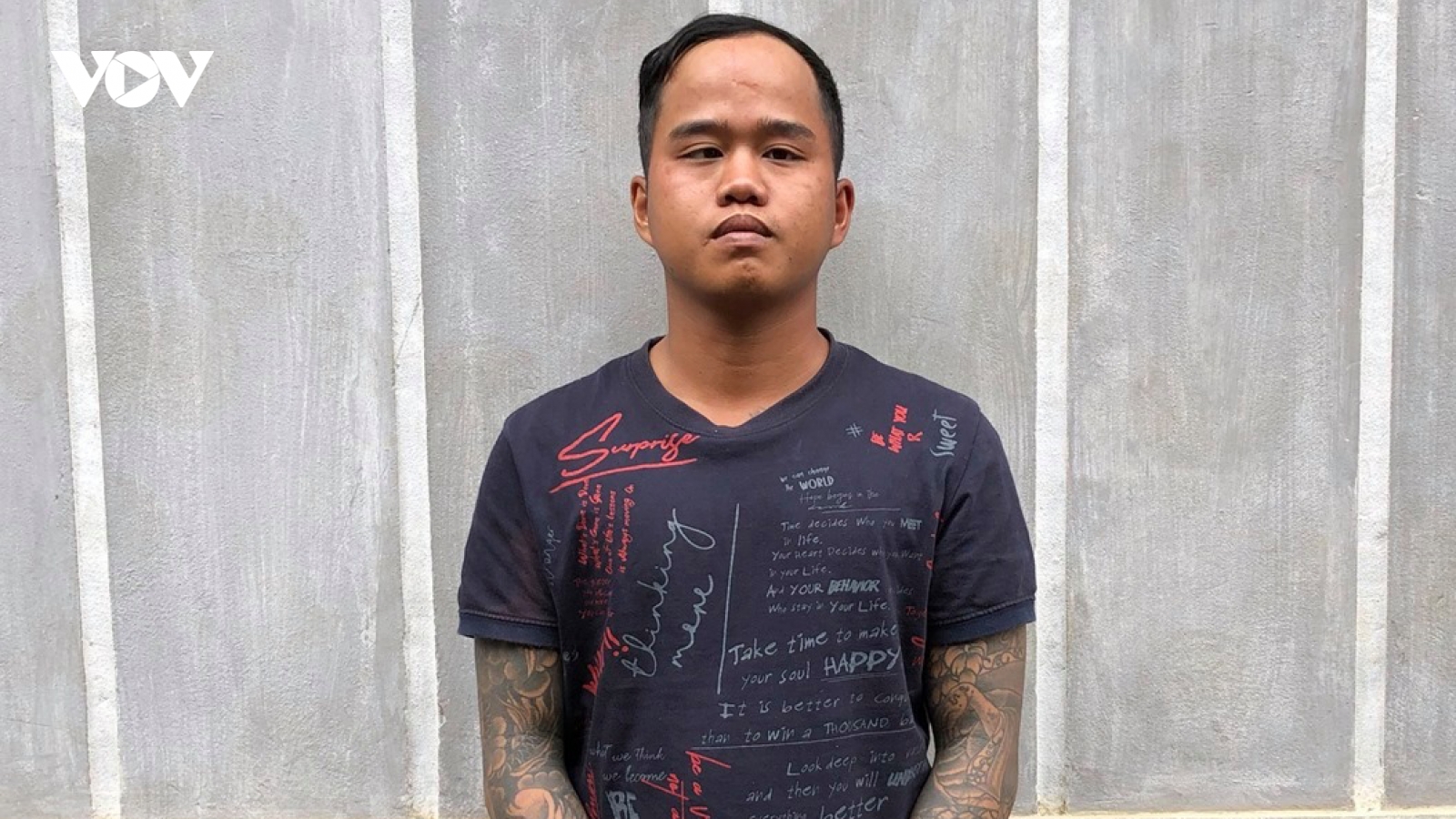 Bắt đối tượng truy nã mang 4 tiền án