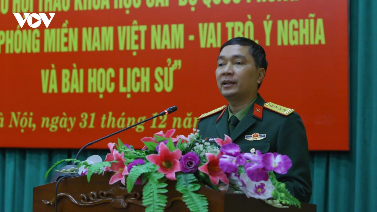 Hội thảo kỷ niệm 60 năm ngày thành lập Quân giải phóng miền Nam Việt Nam 