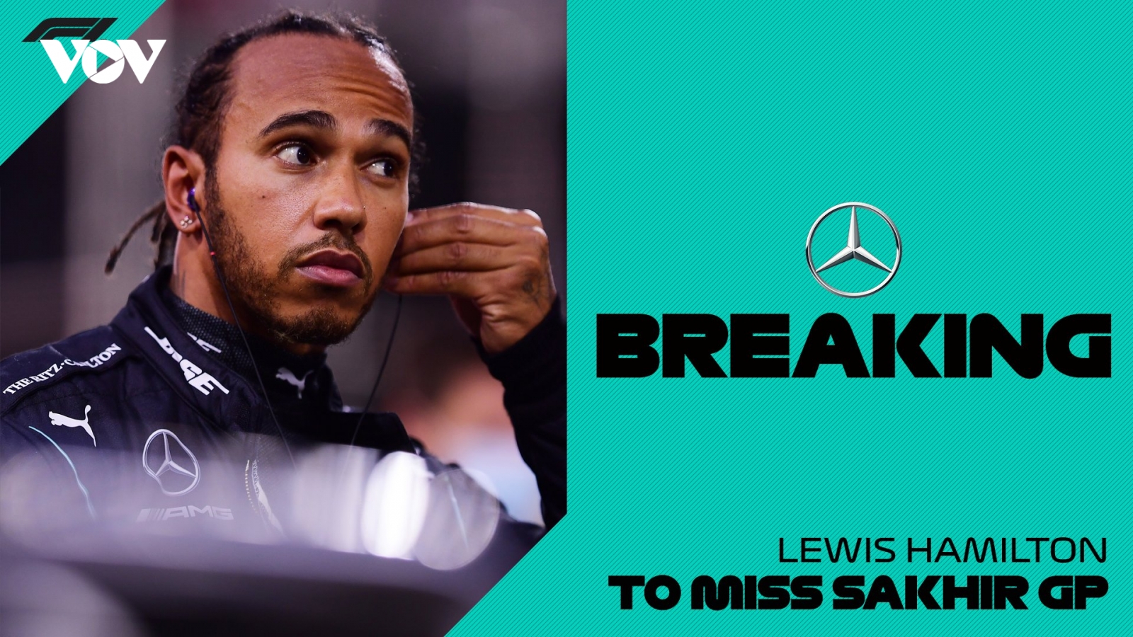 Lewis Hamilton mắc Covid-19, lỡ chặng Sakhir Grand Prix