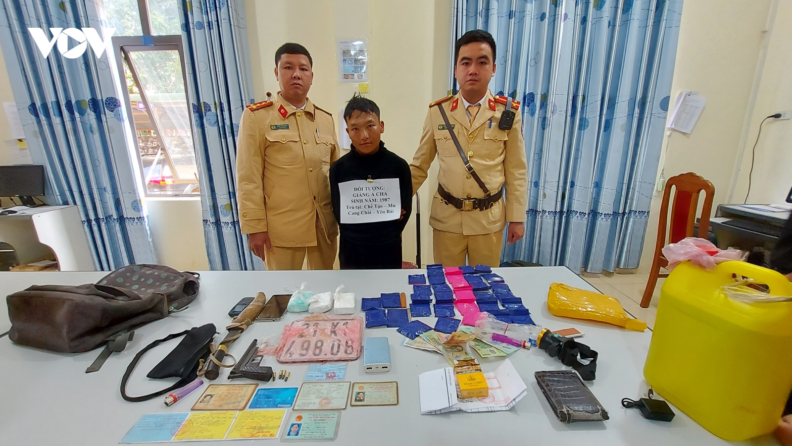 Công an Sơn La bắt 3 vụ mua bán, tàng trữ trái phép chất ma túy trong 1 ngày