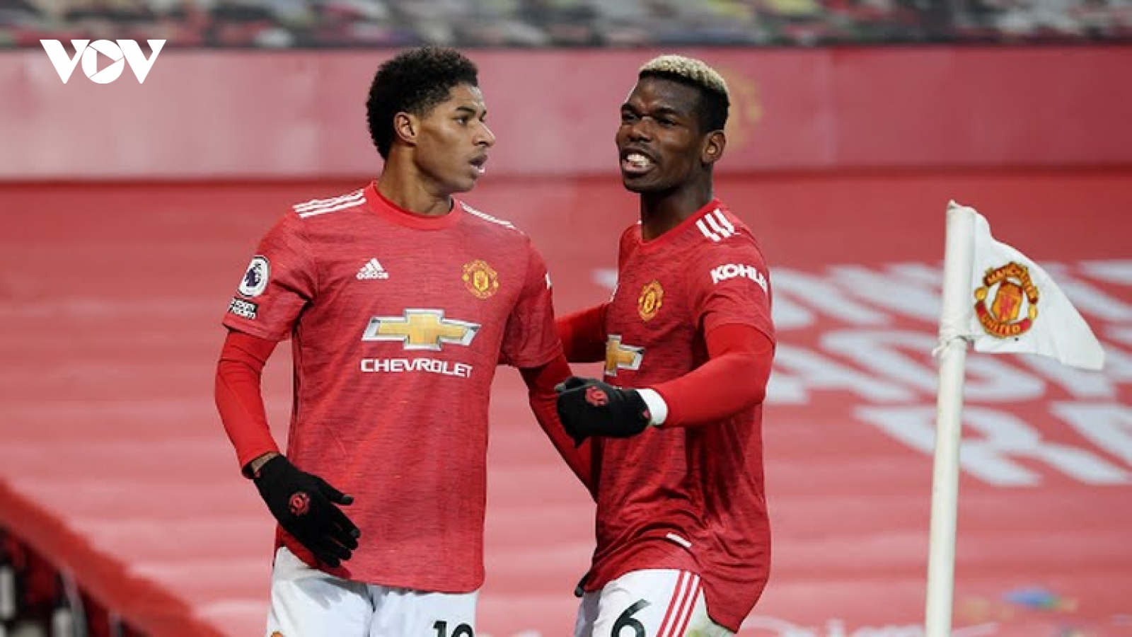 Rashford ghi bàn ở phút bù giờ, MU đánh bại Wolves để tiến vào tốp 2