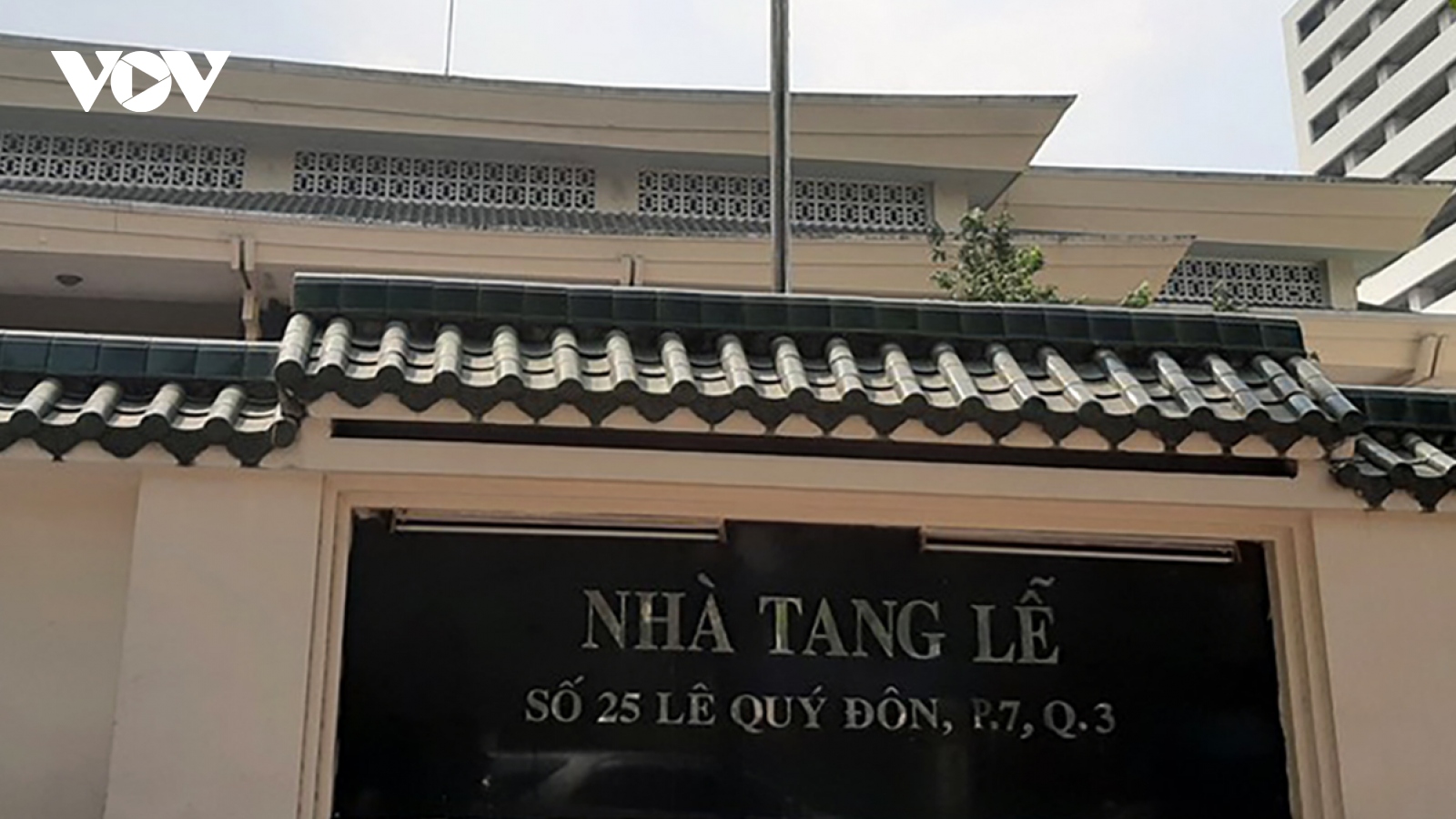 Nhà tang lễ TP HCM tại quận 3 dừng hoạt động