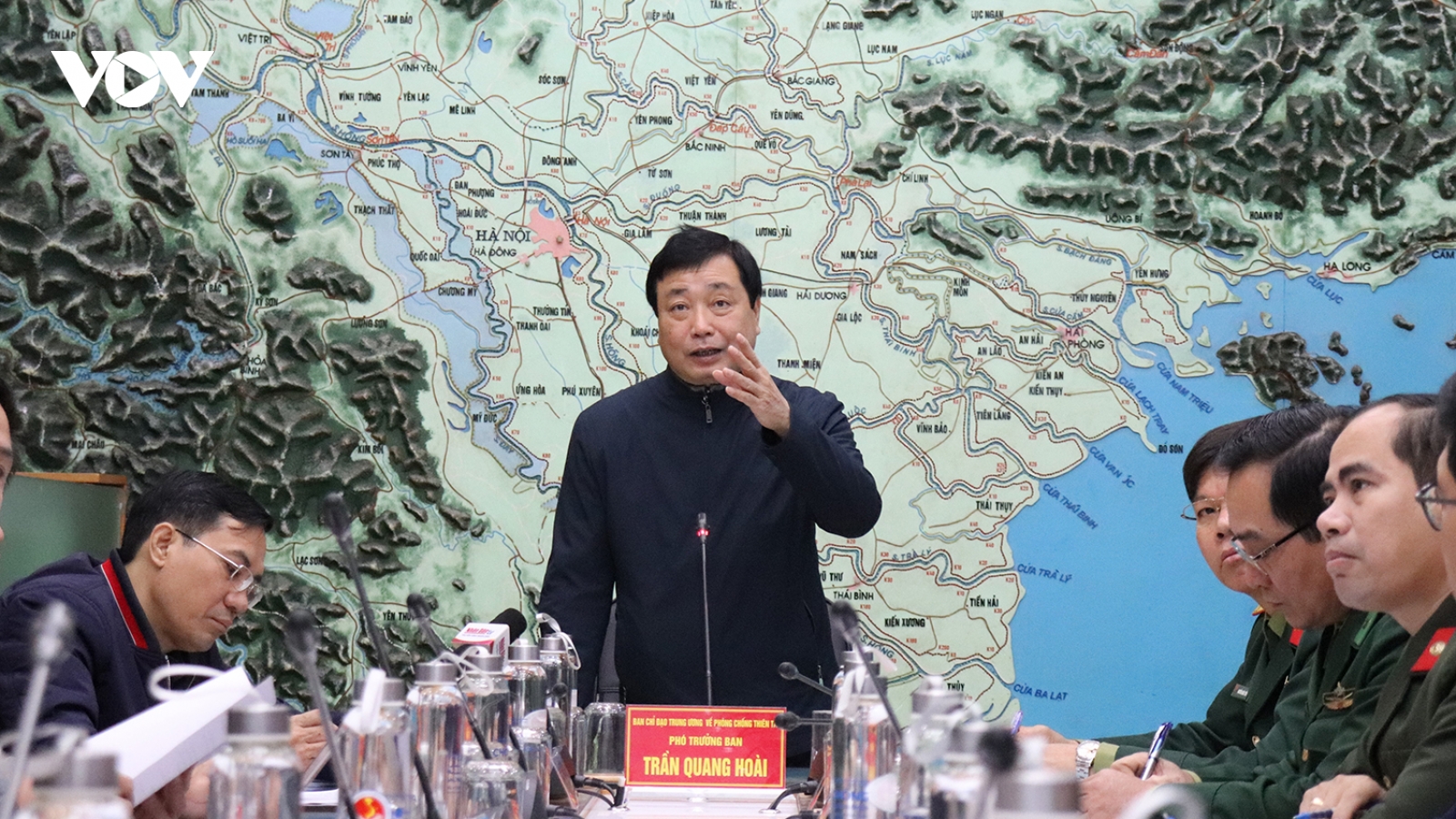 "Không được chủ quan bởi diễn biến áp thấp nhiệt đới còn rất phức tạp"