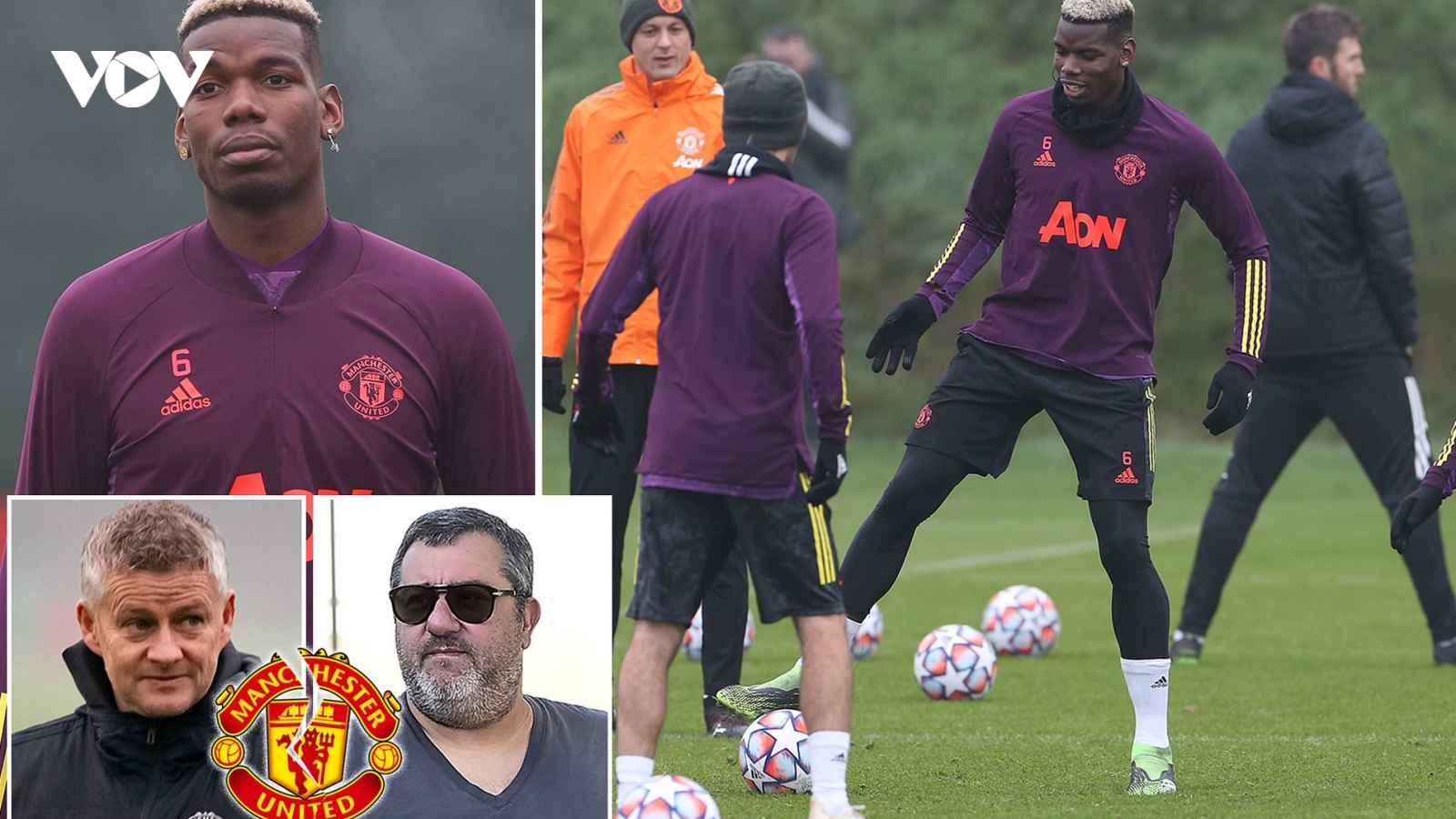Mino Raiola: "Paul Pogba không còn tương lai ở MU"