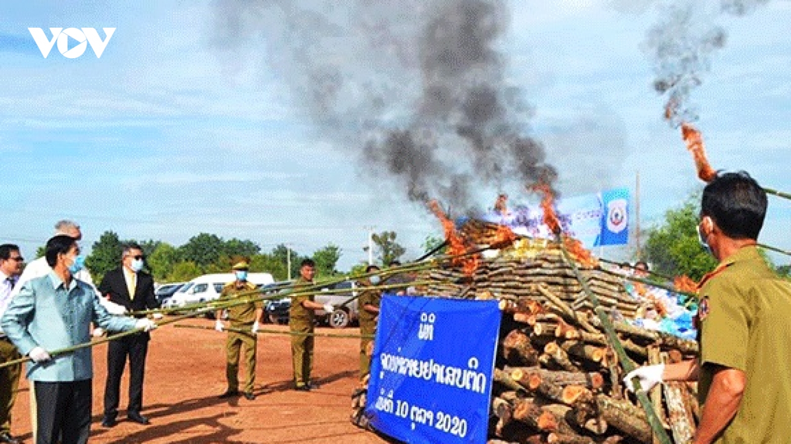 Hơn một nửa số vụ phạm tội ở Lào liên quan đến ma túy