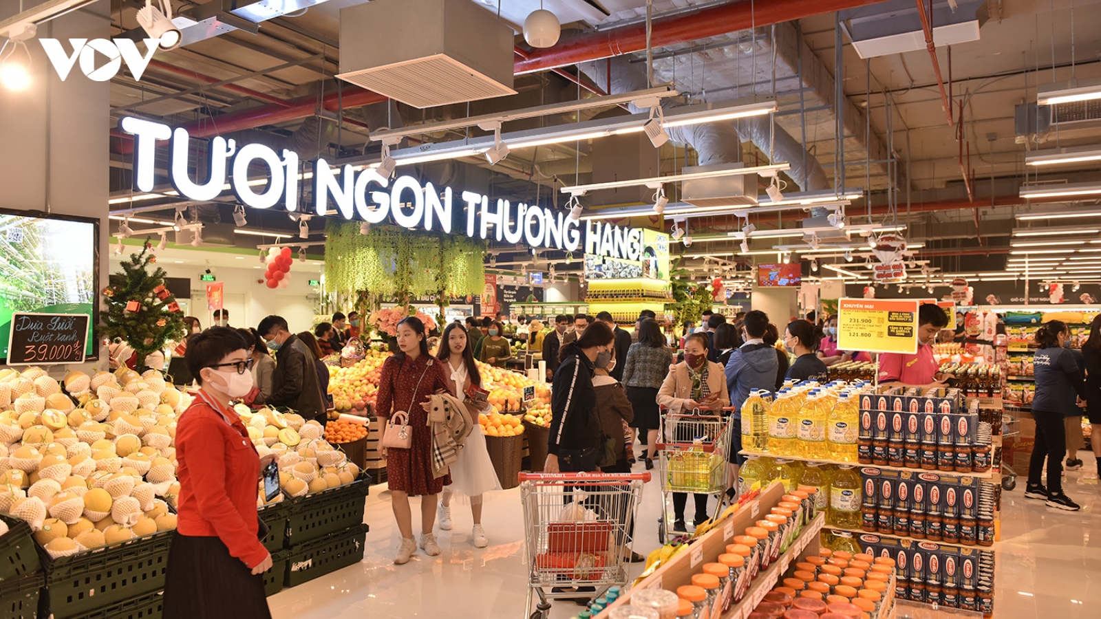 Vinmart khai trương siêu thị phiên bản hoàn toàn mới tại đại đô thị  Vinhomes Ocean Park